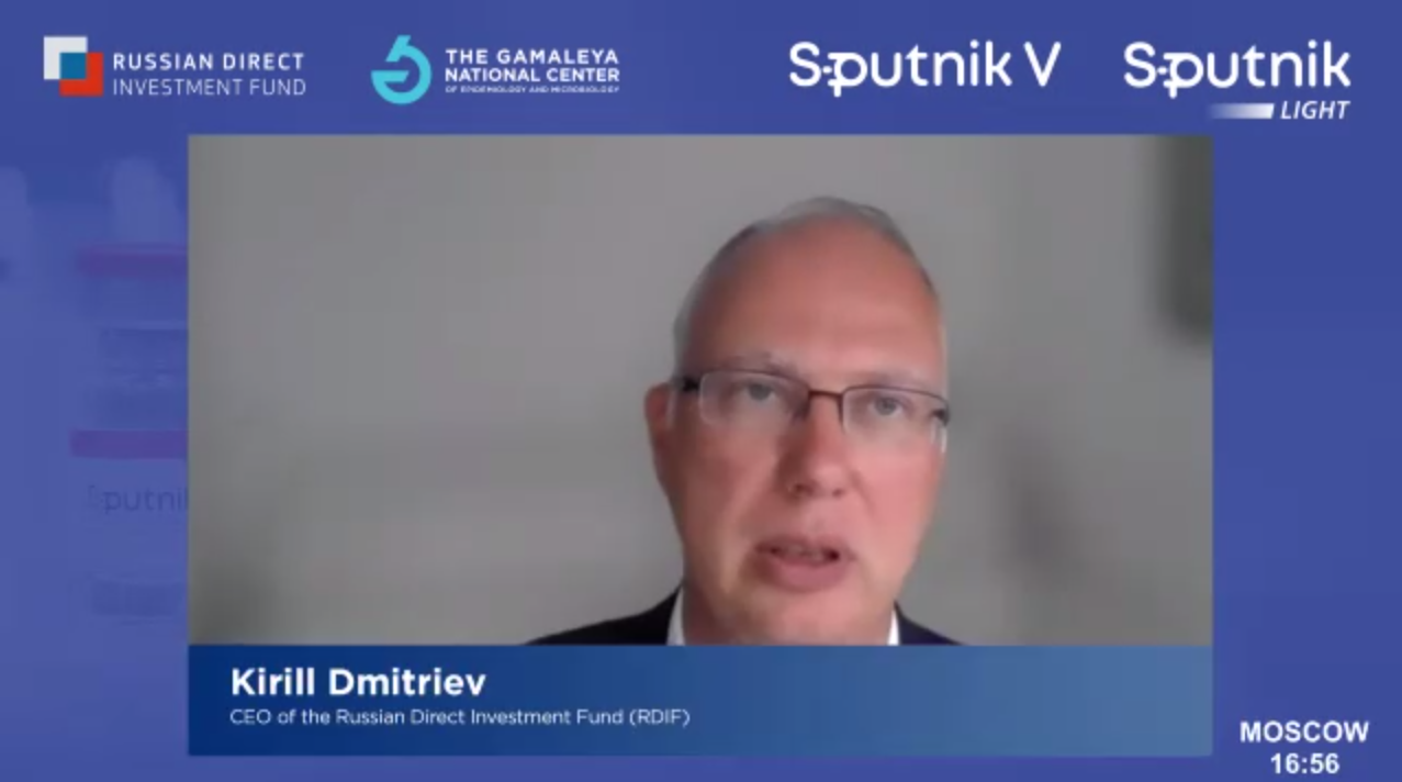 Kirill Dmitriev, CEO of the Russian Direct Investment Fund
