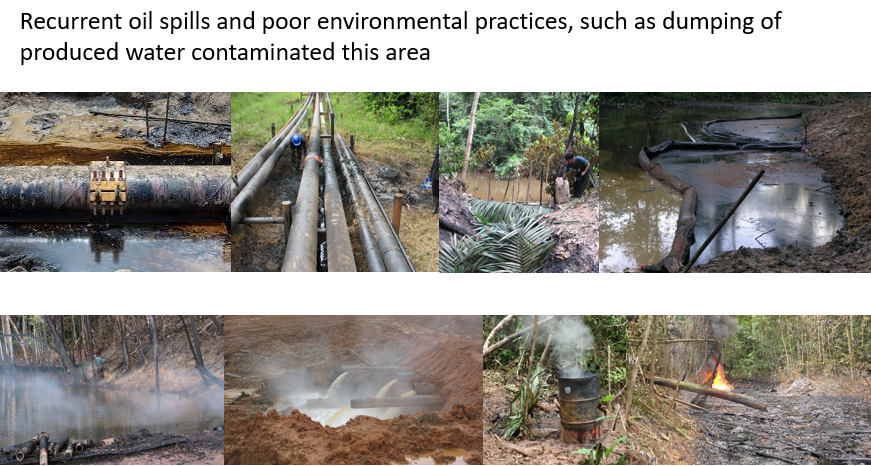 The effects of lead poisoning can be seen in the Peruvian Amazon, where oil extraction started mainly in indigenous areas in the 1960s, according to Cristina O’Callaghan.