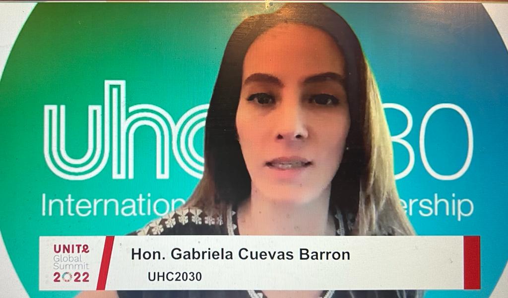UHC2030 Steering Committee Co-chair Gabriela Cuevas Barron