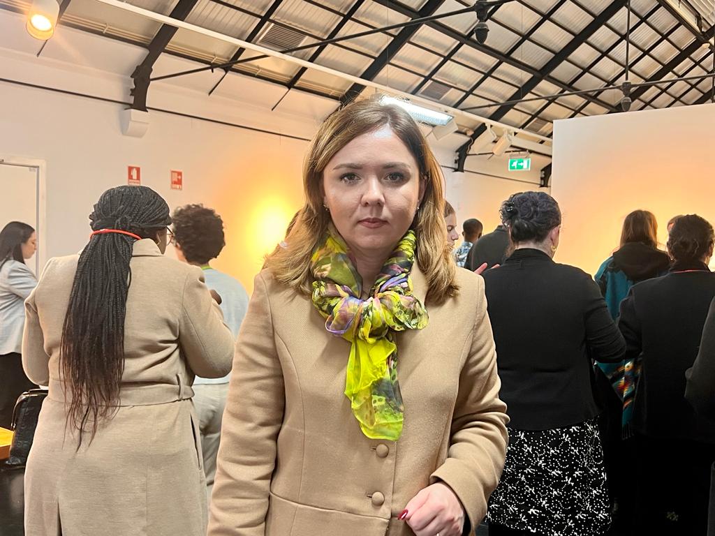 Ukrainian MP Galyna Mykhailiuk at the UNITE Global Summit