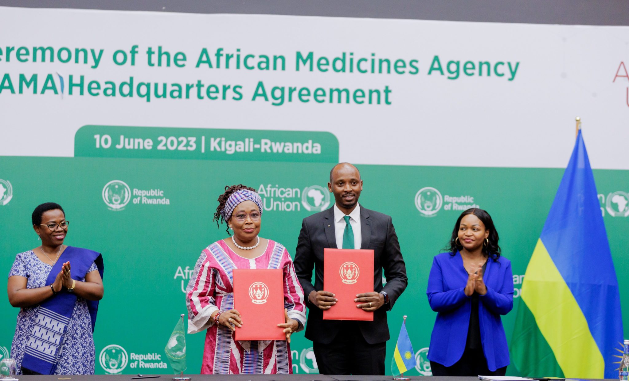 African Union Signs Agreement With Rwanda To Host The African Medicines ...