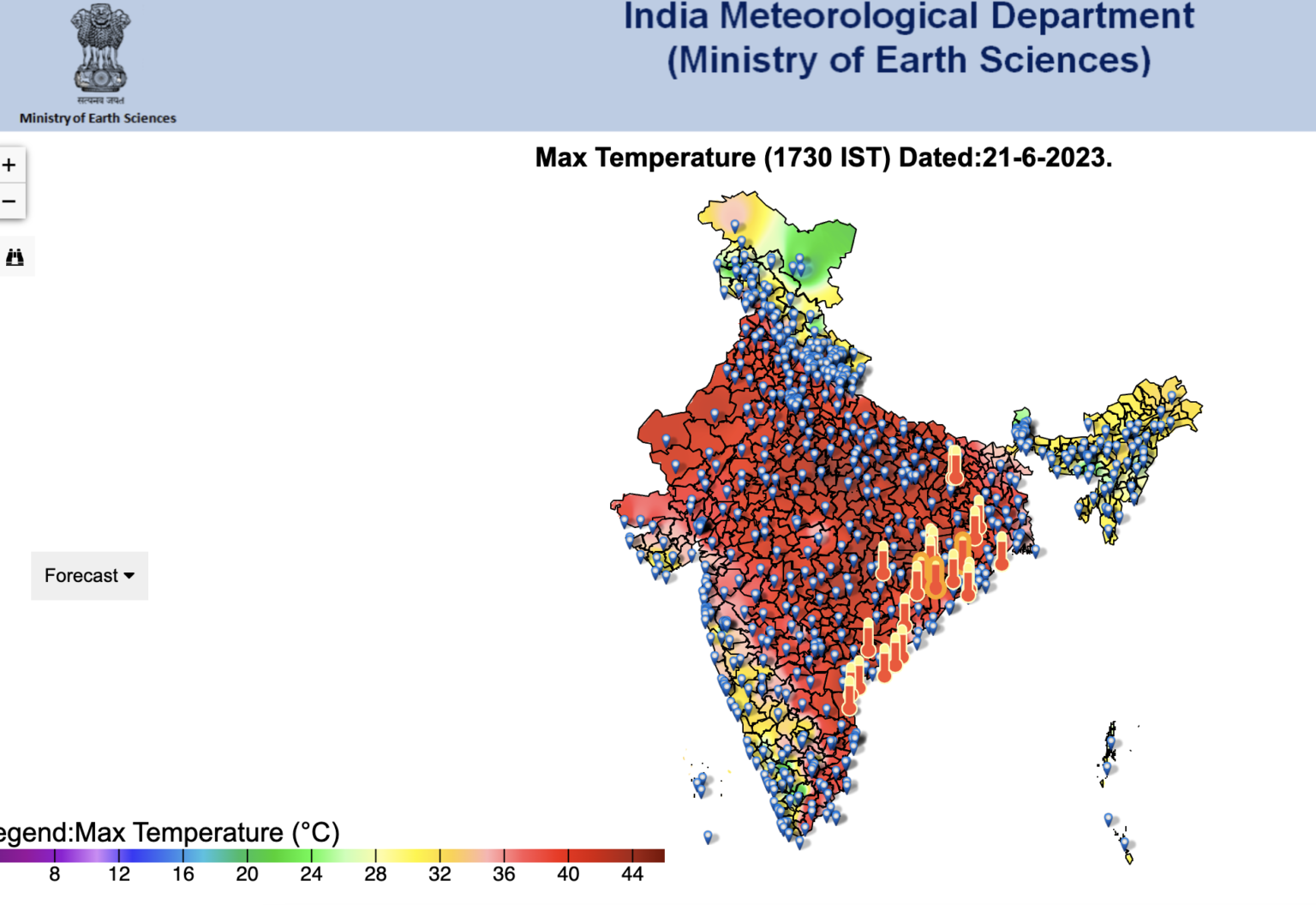 Climate Change Driving India