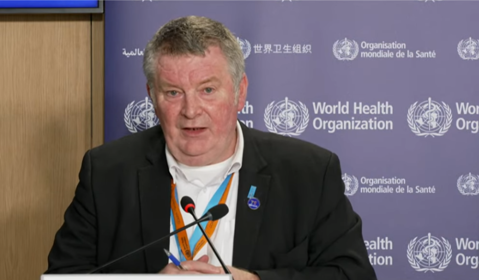Dr Mike Ryan mpox press conference