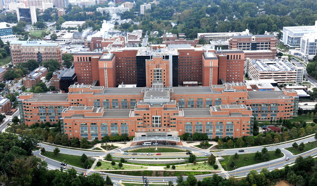 NIH main campus in Bethesda, Maryland
