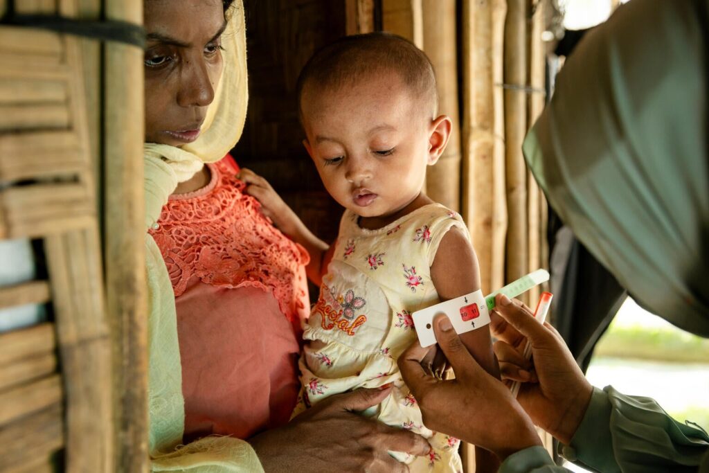 unicef rohingya usaid malnutrition