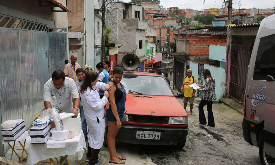 Yellow fever vaccination Americas