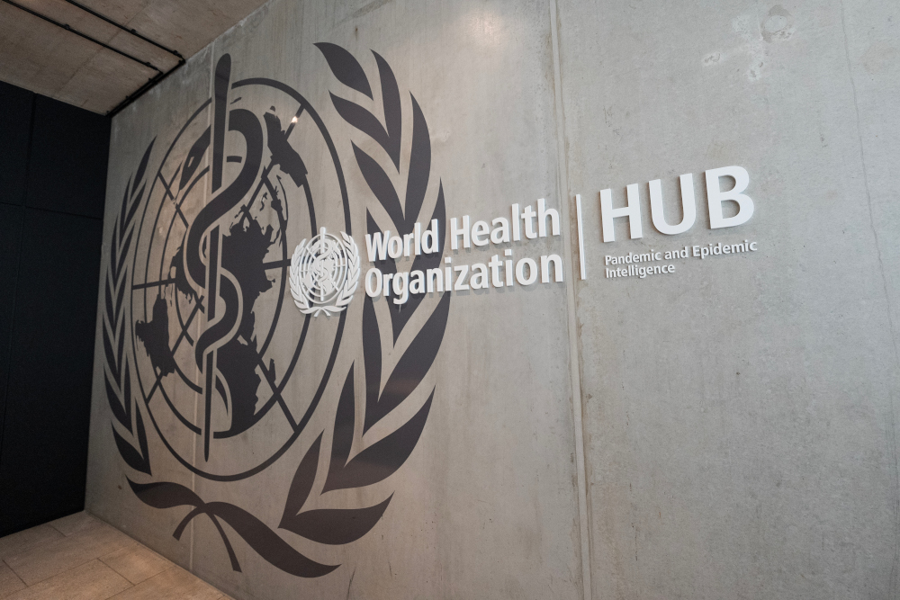 Image of the WHO pandemic surveillance hub in Berlin.