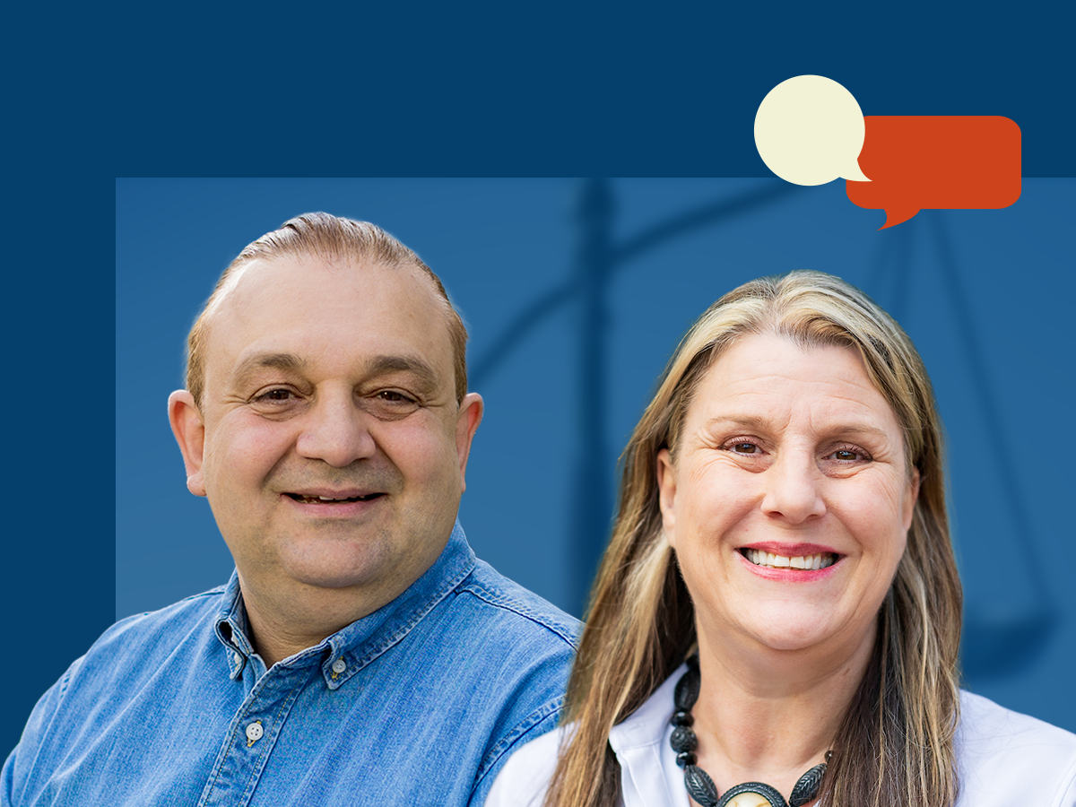 Dr. Garry Aslanyan (left) with with Alex Brewis