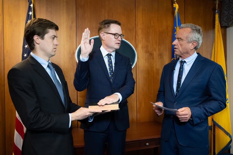 cdc acting director jim o'neill vaccines