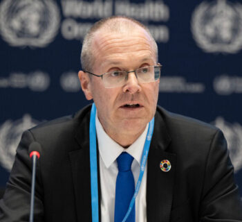 Dr Hans Henri P. Kluge at the WHO Executive Board.