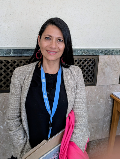 UN Special Rapporteur Astrid Puentes Riaño spoke with Health Policy Watch in Geneva following her presentation to the Human Rights Council.