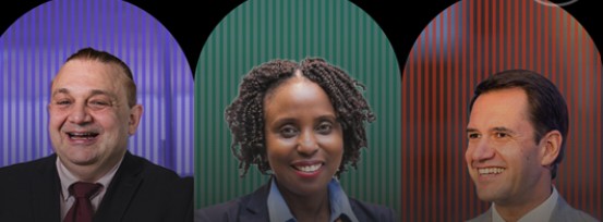 Garry Aslanyan, Catherine Kyobutungi and Ricardo Baptista Leite