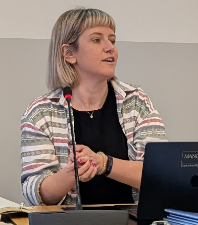 Researcher Stéphanie Rinaldi of the University of Manchester presented data on the escalating attacks on healthcare in conflict zones.