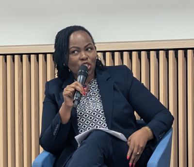 Ambassador Fancy Too (Kenya) emphasizes strengthening community health.