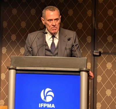IFPMA Director General David Reddy.