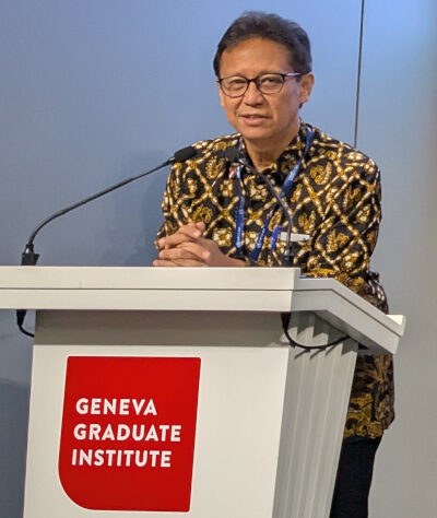 Budi Gunadi Sadikin demands treating pandemic tools as public goods.