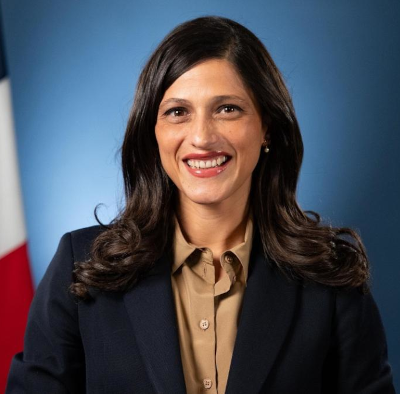 French Minister Éléonore Caroit pledges continued diplomatic and financial support for Unitaid's market-shaping mission.