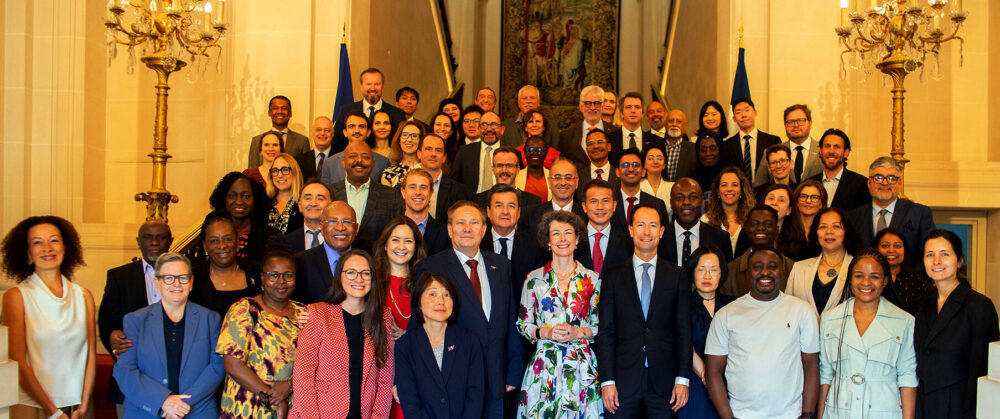 Hosted in Paris, French diplomat and EB Chair Anne-Claire Amprou leads Unitaid through critical funding crossroads and the ED recruitment process.