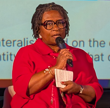 Magda Robalo calls for equal partnerships and an end to charity.