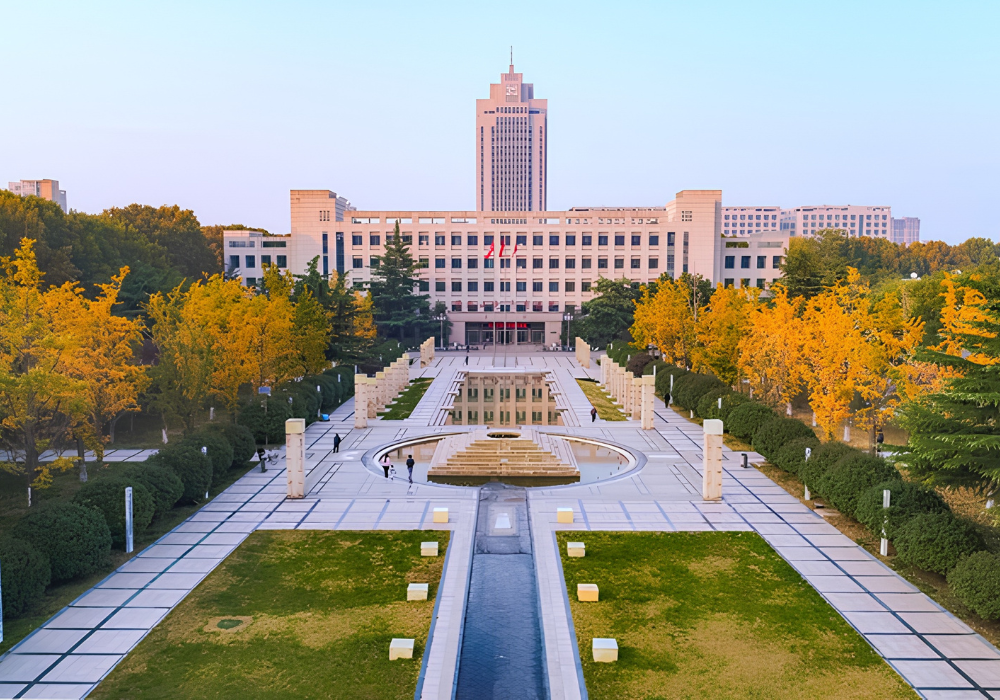 Shandong University’s Central Campus in Jinan. Song trained in obstetrics and gynaecology at the institution’s medical school before entering national public health.