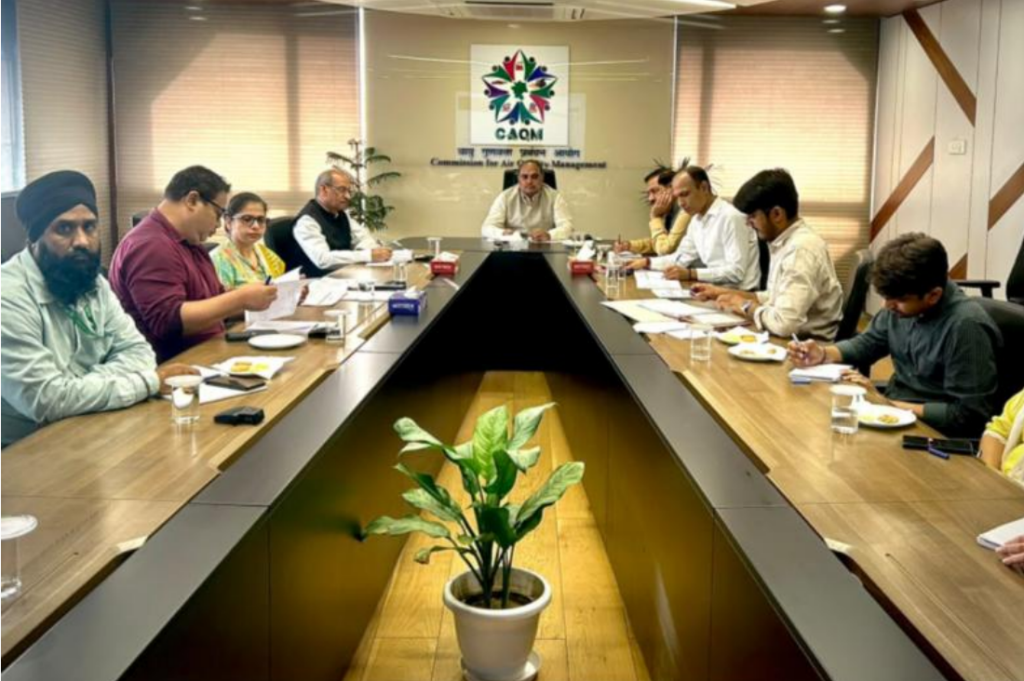 Winter air pollution meeting India Punjab