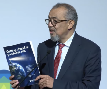 Dr Tedros Adhanom Ghebreyesus thanks the board members for their work.